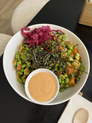 Vegan Signature Bowl + pickled veggies extra   at Poké Perfect - Prinsengracht in Amsterdam