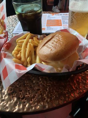 Chicken burger  at Cantina Leeds in Leeds