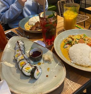 Sushi and Curry  at Kittichai - Ehrenstr in Cologne