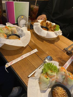 Summer Rolls  at Kittichai - Ehrenstr in Cologne