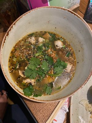 Pho with tofu   at Kittichai - Ehrenstr in Cologne