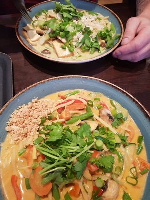 Vegan Curry with Tofu at Kittichai - Ehrenstr in Cologne