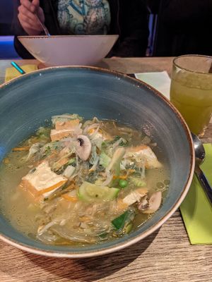 Vegane Tofu Suppe at Kittichai - Krebsgasse in Cologne