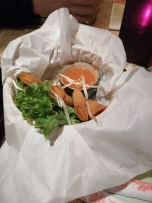 Spring rolls at Kittichai - Krebsgasse in Cologne