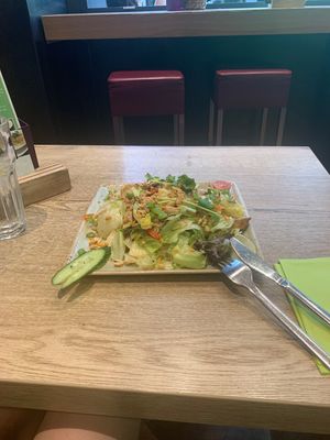 Glas Nudelsalat mit Tofu   at Kittichai - Krebsgasse in Cologne