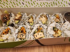 Roasted tofu roll at Fusian in Toledo