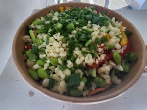 Tofu Thai crunch salad at Fusian in Toledo