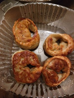 Veggie pot stickers at Vegan Tree in Matawan