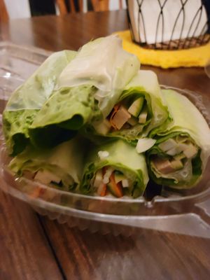 Summer Rolls at Vegan Tree in Matawan