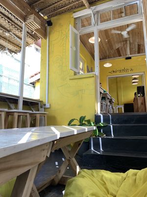 Interior  at Cafe Secret Alley in Kandy