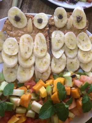 Peanut butter t’owl’stie ;) at Cafe Secret Alley in Kandy