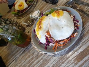 Avocado Egg Toast at Cafe Secret Alley in Kandy