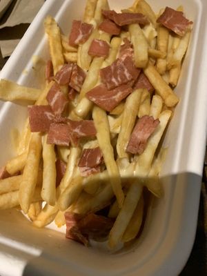 Cheesy bacon fries  at Soul Burger in Parramatta