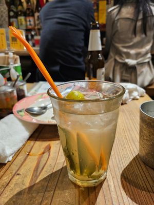kaffir lime sour 100000/10 at Tit-Chai  in Tokyo