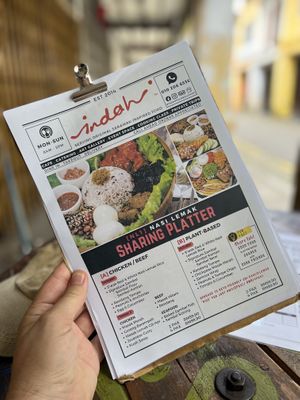   at Indah Cafe in Kuching