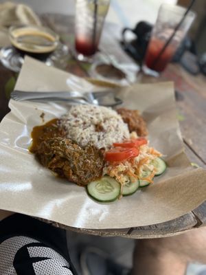   at Indah Cafe in Kuching