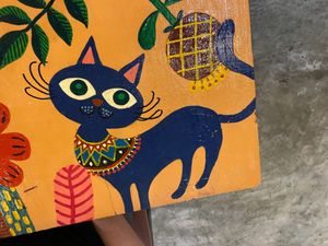 Table decor at Indah Cafe in Kuching