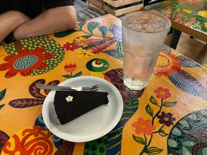 Chocolate chaos cake at Indah Cafe in Kuching