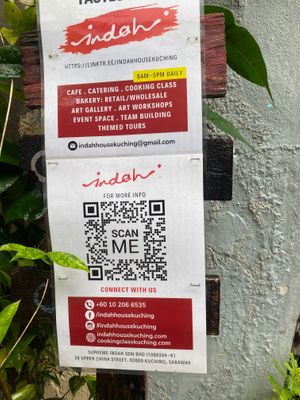  at Indah Cafe in Kuching