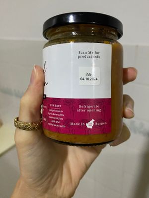 Vegan sambal  at Indah Cafe in Kuching