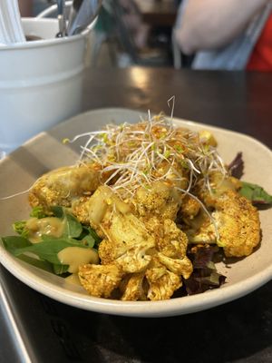 Cauliflower bites  at Raw Energy in Brisbane