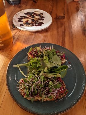 Hippie toast at Surya Cafe in Fitchburg