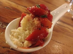 Special meal "Sweets Turned Savory" at Surya Cafe in Fitchburg