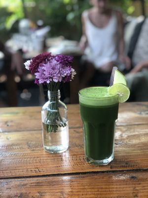Garden smoothie  at Zest in Agonda