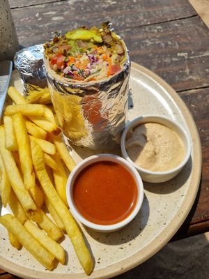 Wrap at Zest in Agonda