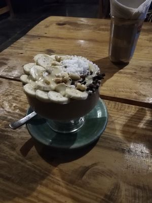 Zest Agonda: chocolate nicecream (vegan, sugar free) - delicious  at Zest in Agonda