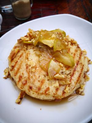 Best Pancakes ever had. Soooo Fluffy  at Mahalo in Panama City