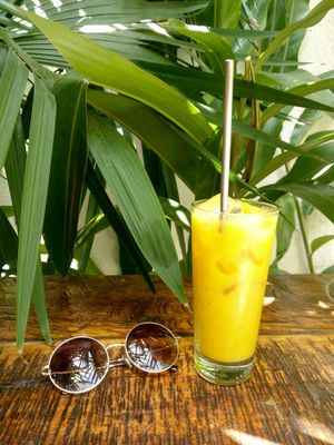 maracuja juice at Mahalo in Panama City