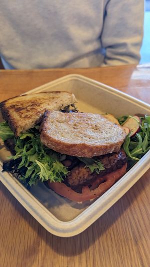 Vegan BLT at Frontier Cafe in Yucca Valley