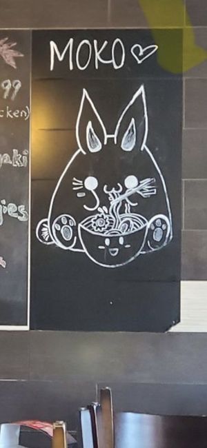 Cute decor  at Moko Ramen Bar in Las Vegas