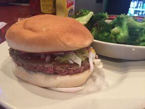 OMG.  The Impossible Burger is at Legacy Pub.  Vegan cheeze too!  Avocado too!  Just Mayo too!  This restaurant has it all for us veg-heads : ) at Legacy Pub in Lafayette