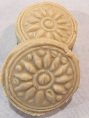 Sugar free dairy sweet at Mithai Indian Cafe in Cary