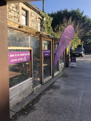 Outside   at Beetroot Healthy Food and Veggie Island in Maynooth
