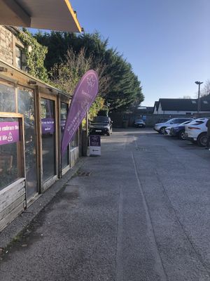 Outside   at Beetroot Healthy Food and Veggie Island in Maynooth