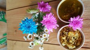 Mushroom Risotto or Mild Green Curry? Decisions Decisions! at Beetroot Healthy Food and Veggie Island in Maynooth