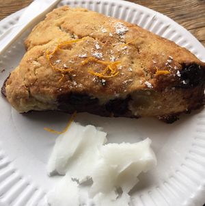 vegan scone at Beetroot Healthy Food and Veggie Island in Maynooth