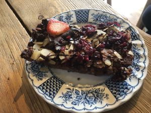 Sweet Potato Brownie at Beetroot Healthy Food and Veggie Island in Maynooth