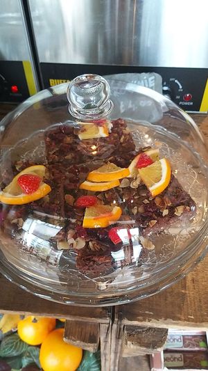 Brownies at Beetroot Healthy Food and Veggie Island in Maynooth