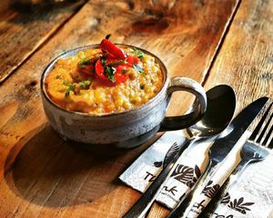 Indian Dahl at Beetroot Healthy Food and Veggie Island in Maynooth