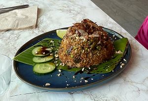 Nasi Goreng aux légumes   at Green Love in Marseille