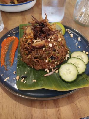 Riz balinais façon nasi goreng at Green Love in Marseille