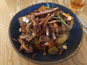 Plat de Noël Wellington at Green Love in Marseille