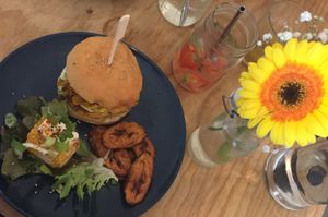 Burger Big love  at Green Love in Marseille