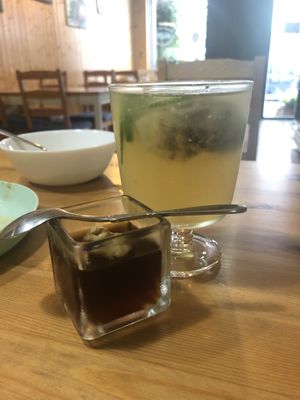 Dessert and drink (set) at Farmer's Kitchen in Hualien
