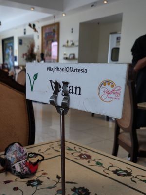 They'll put this on your table and give you the non-buttered versions! at Rajdhani in Artesia