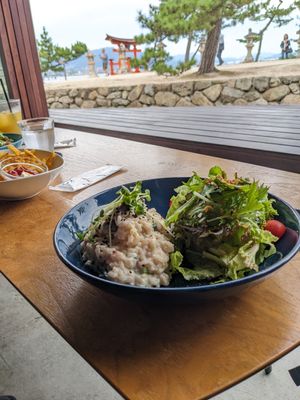  at Cafe Lente in Miyajima